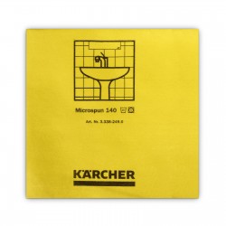 mikrofibra żółta gładkie włókno 37,5x38cm